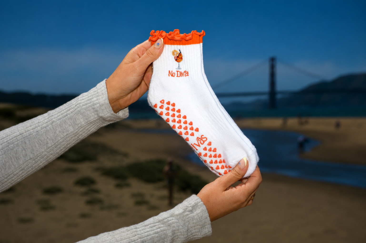 The Aperol Spritz Sock